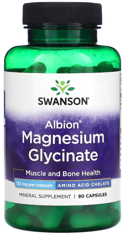 Магній гліцинат Swanson Magnesium Glycinate 133 мг 90 капсул Магній гліцинат Swanson Magnesium Glycinate 133 мг 90 капсул
