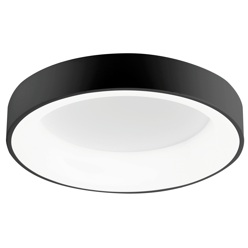 Потолочный LED-светильник Velmax V-CL-VERONA-R с пультом 50W 3000/6500K 3000 Lm Черный (28687988)