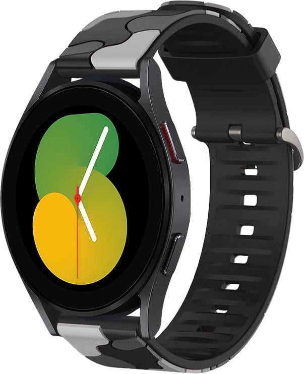 Ремешок Tactic Camouflage для Galaxy Watch 5 40 мм Black/Grey (32929-53)