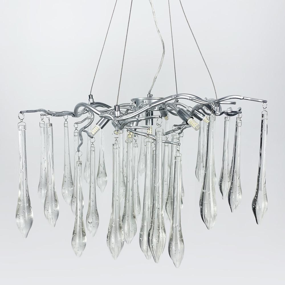 Люстра кругла Empire Aqua Ø 60 см (MD 5011 CH) - фото 3 Люстра кругла Empire Aqua Ø 60 см (MD 5011 CH) - фото 3