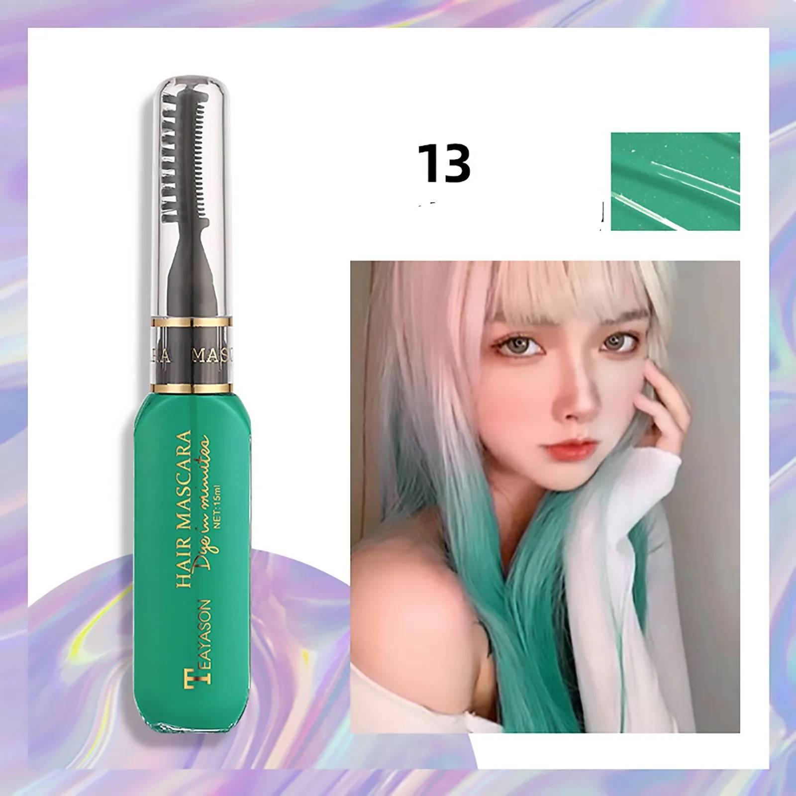 Фарба для волосся тимчасова що змивається Зелений 13 - фото 3 Фарба для волосся тимчасова що змивається Зелений 13 - фото 3