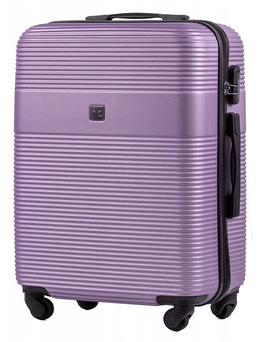 Чемодан Wings 5398 маленький пластиковый Светло-фиолетовый (Wp00587)