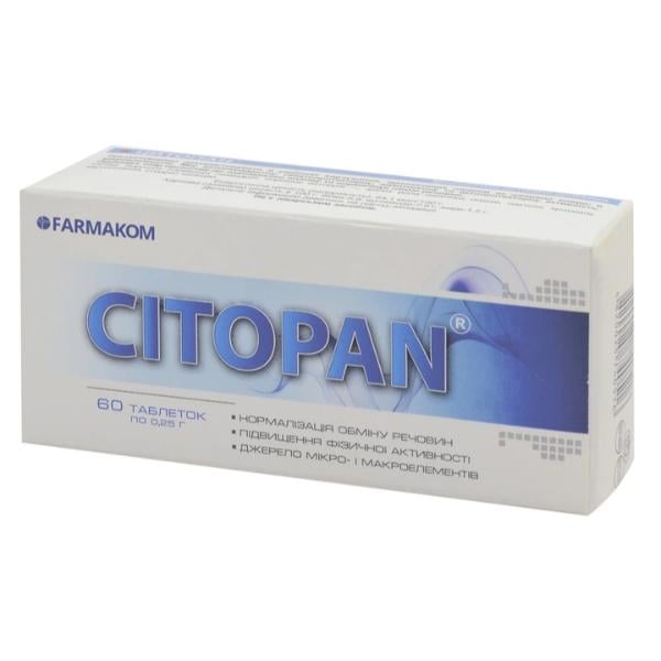 Смесь экстрактов Farmakom Citopan 60 таб. (000027538)