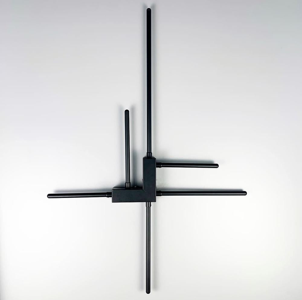 Светильник настенный светодиодный Light House LNF-17433 26W 100х70 см Черный