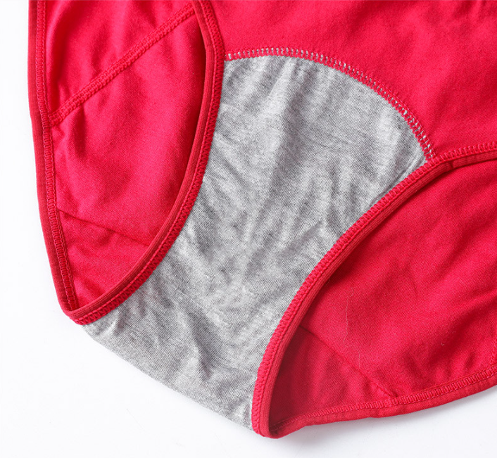 Набор трусов для месячных от протеканий из 5 цветов XL - фото 3