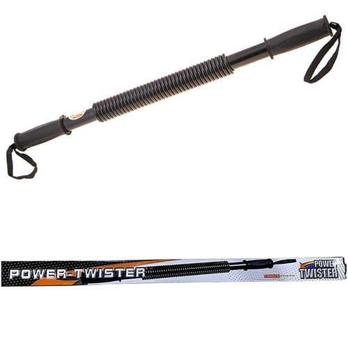 Еспандер-палиця пружинний Cima Power Twister з опором на 40 кг Чорний (CMH-104ws)