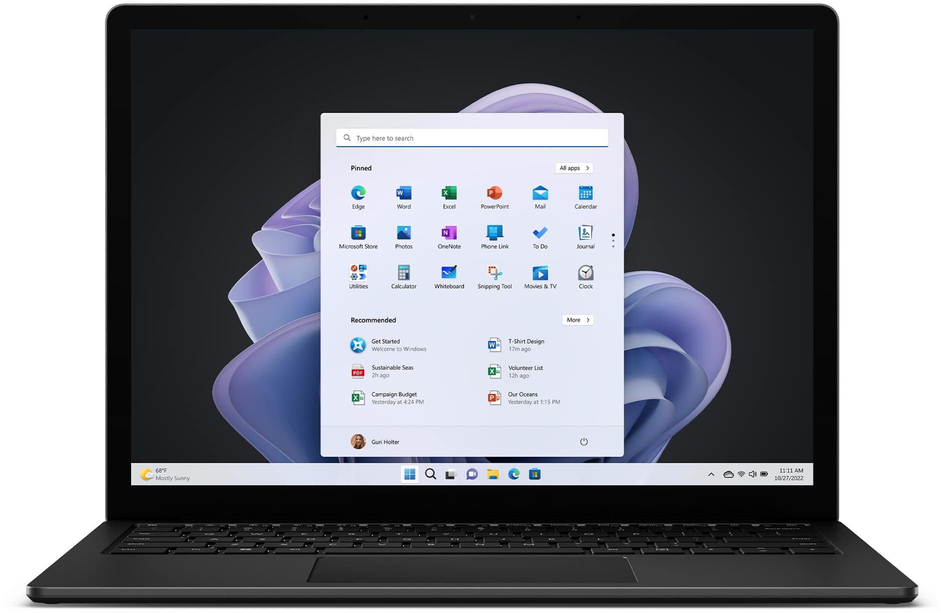 Ноутбук Microsoft Surface Laptop 5 135" i5-1235U RAM 512 Gb SSD Windows 11 Home 8 Gb Чорний (R1S-00034) - фото 2 Ноутбук Microsoft Surface Laptop 5 135" i5-1235U RAM 512 Gb SSD Windows 11 Home 8 Gb Чорний (R1S-00034) - фото 2