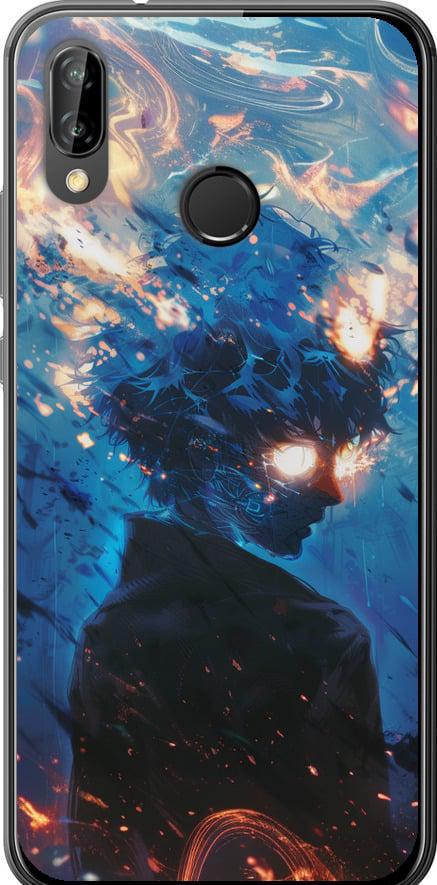 Чехол на Huawei P20 Lite Сатору Годжо (6129t-1410-42517)