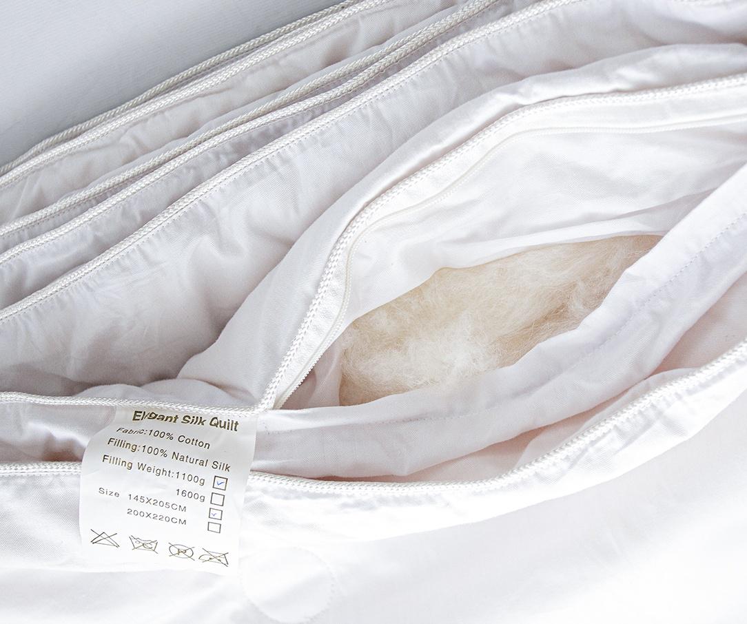 Шелковое одеяло Word of Dream Круги/шелк Mulberry 250 г/м2 145х205 см (00984) - фото 4 Шелковое одеяло Word of Dream Круги/шелк Mulberry 250 г/м2 145х205 см (00984) - фото 4