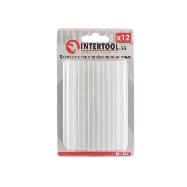 Комплект стрижнів Intertool клейових флуоресцентних 112x100 мм 12 шт. (RT-1037)