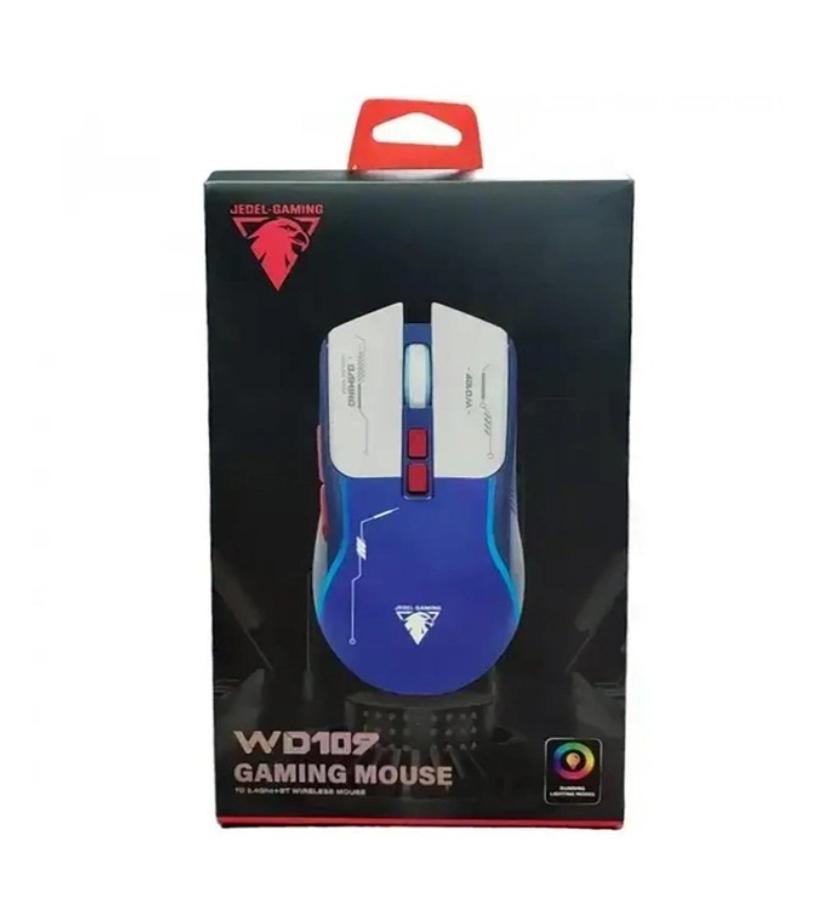 Мишка комп'ютерна JEDEL Gaming WD-109 бездротова з вбудованим акумулятором 2,4 Ghz 1600dpi (20992958) - фото 4