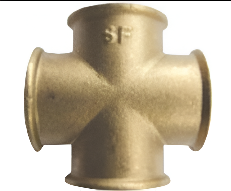 Хрестовина Aqua-World 1/2" Бронзовий (TK-Ф1К5-15)