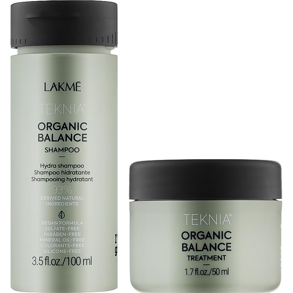 Набор дорожный по уходу за волосами Lakme Travel Pack Organic Balance 2 пр. (44117)