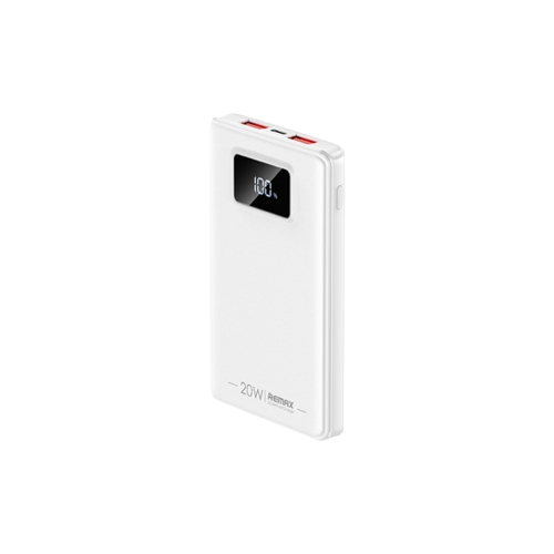 Зовнішній акумулятор Remax Breezy 10000mAh QC 22.5W Белый (RPP-319)