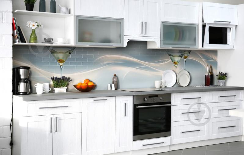 Скинали на кухню Zatarga «Классический мартини» 650х2500 мм виниловая 3Д наклейка кухонный фартук Скинали на кухню Zatarga «Классический мартини» 650х2500 мм виниловая 3Д наклейка кухонный фартук