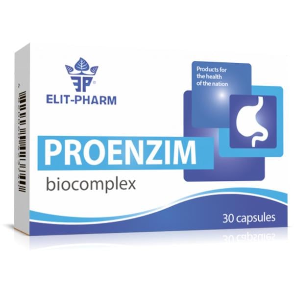 Естественная добавка для иммунитета Elit-Pharm Proenzim Biocomplex 30 капс. (000025369)