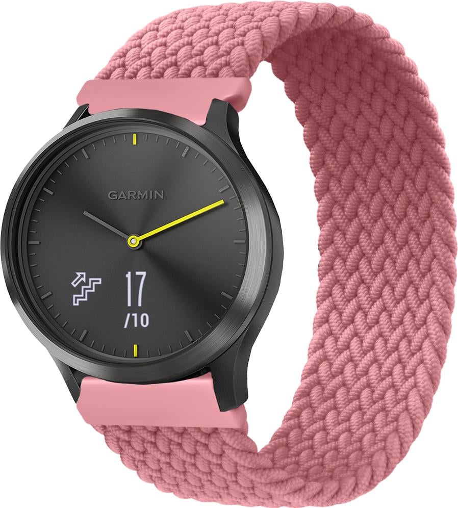 Ремешок Solo Loop для Garmin Vivomove HR (145 мм) Pink (22235-31)
