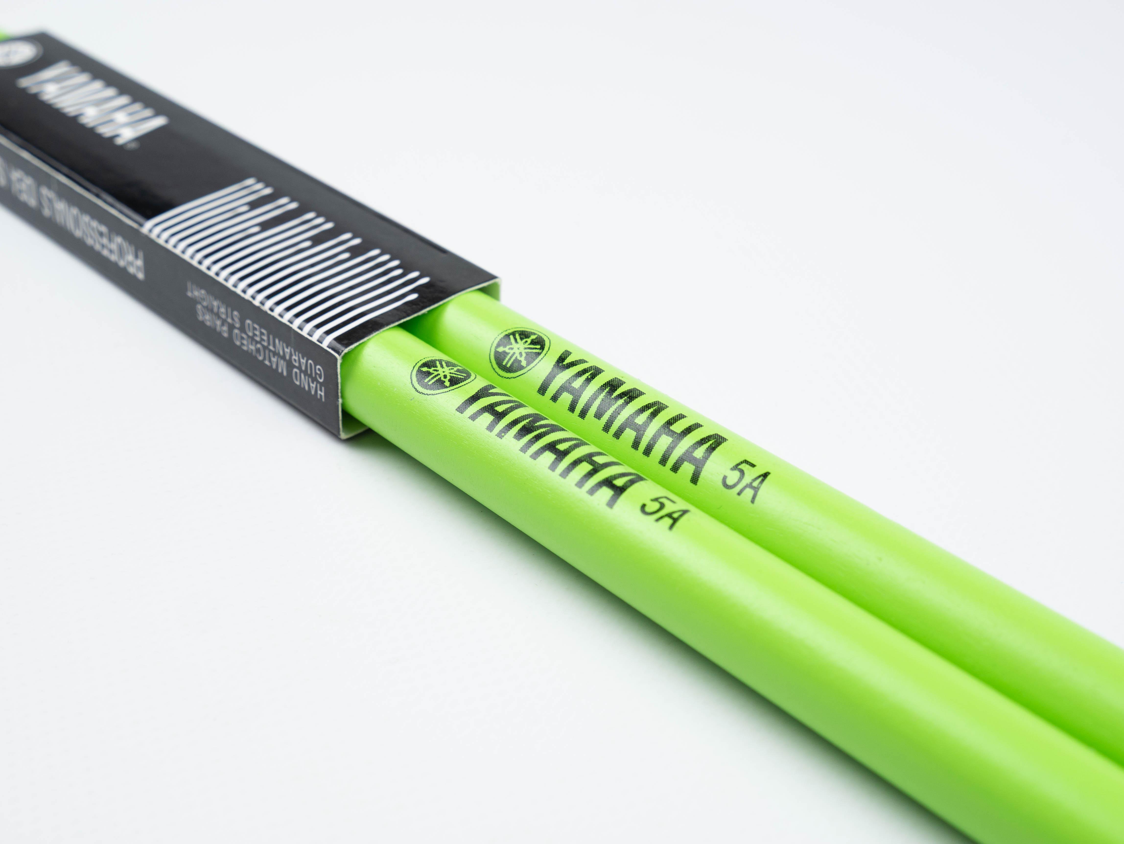 Барабанні палички Yamaha 5A Green - фото 2 Барабанні палички Yamaha 5A Green - фото 2