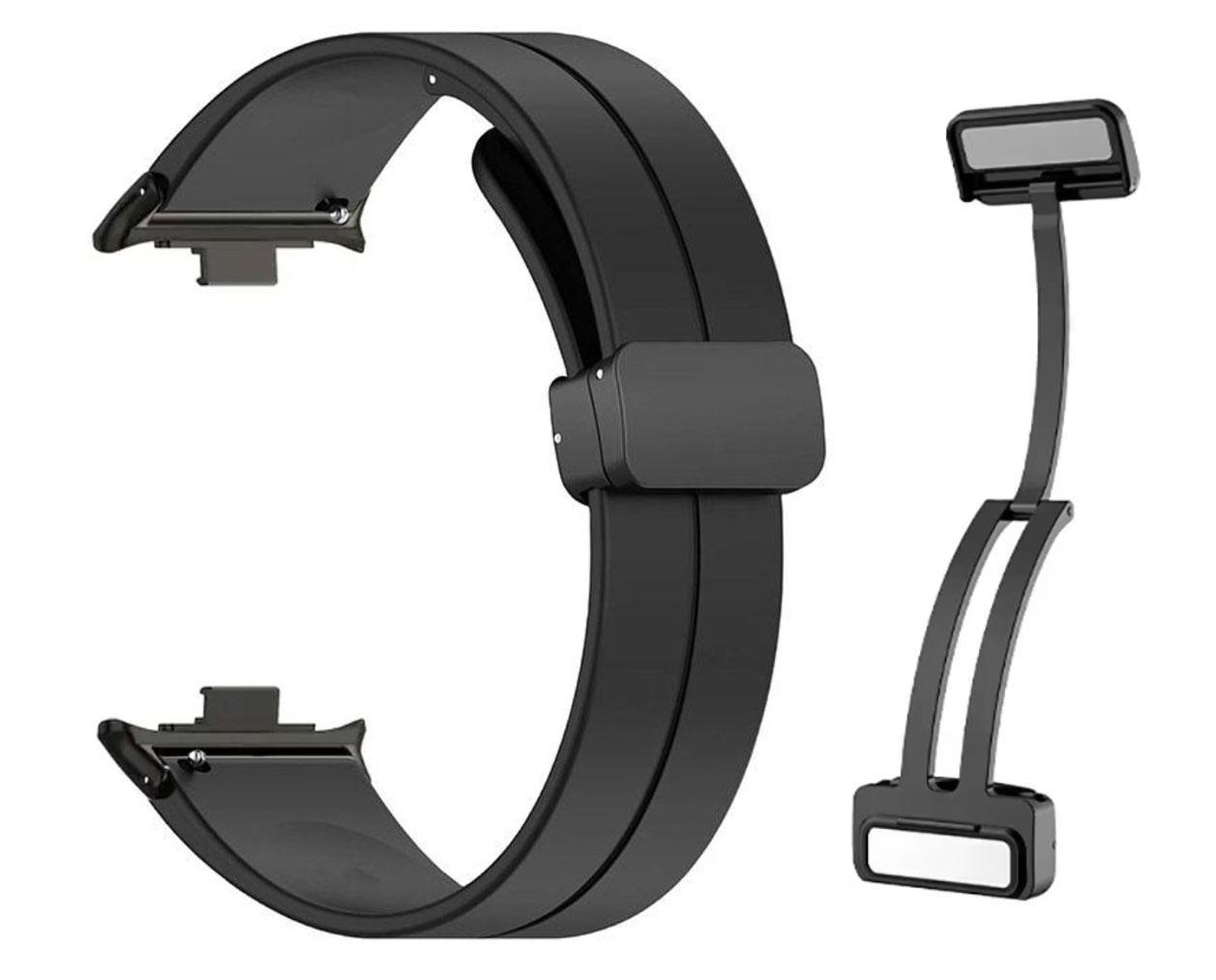 Ремешок Primolux Magnetic Silicone для часов Xiaomi Redmi Watch 5/Xiaomi Smart Band 9 Pro Black (2618094854) - фото 3 Ремешок Primolux Magnetic Silicone для часов Xiaomi Redmi Watch 5/Xiaomi Smart Band 9 Pro Black (2618094854) - фото 3