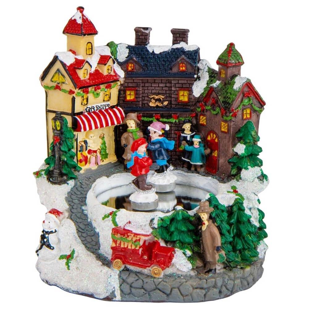 Сувенир New Year's carousel Winter Town (6016-031)