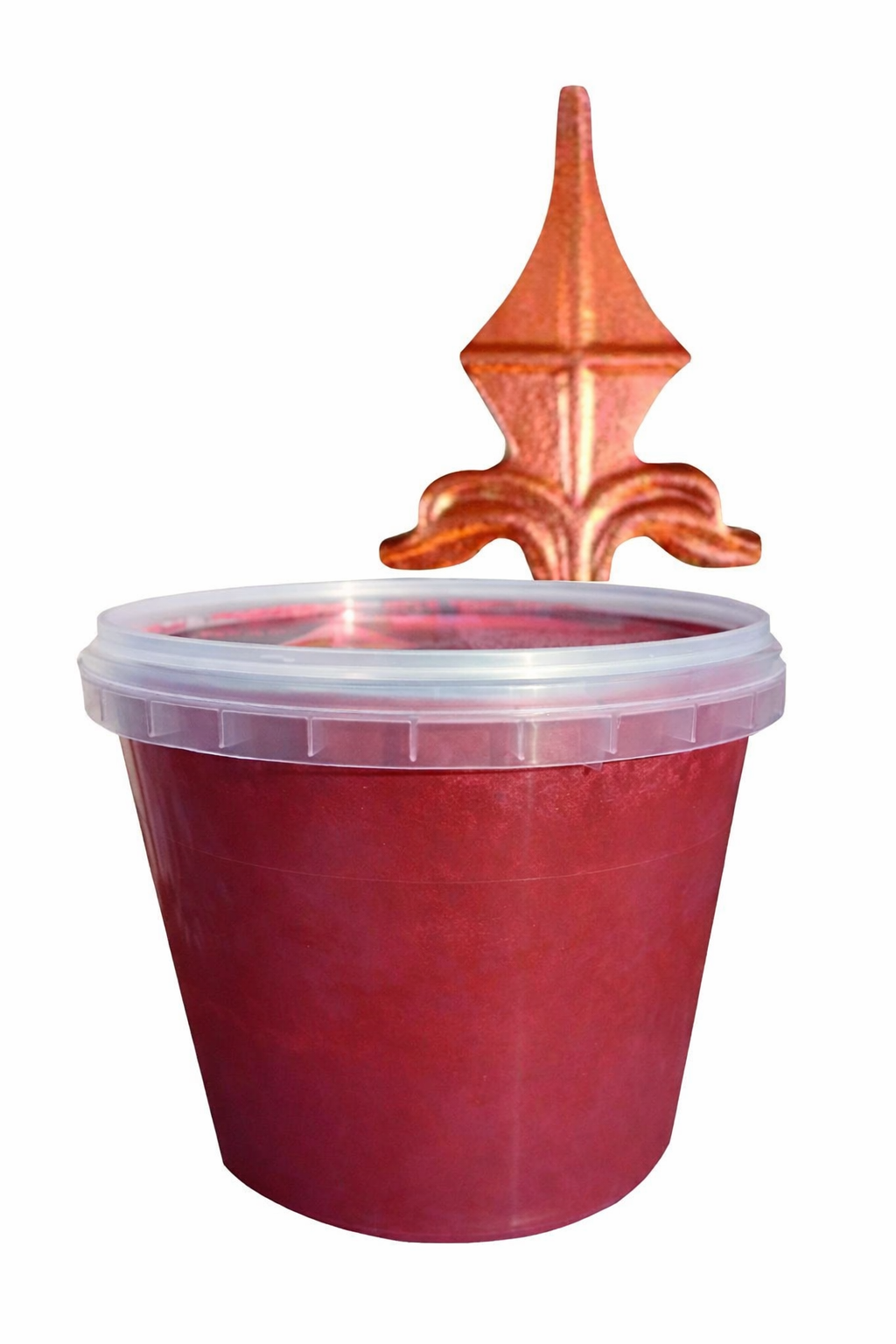 Декоративная эмаль акриловая Ispolin для металла/дерева/бетона 450 мл Красное золото (28715686)