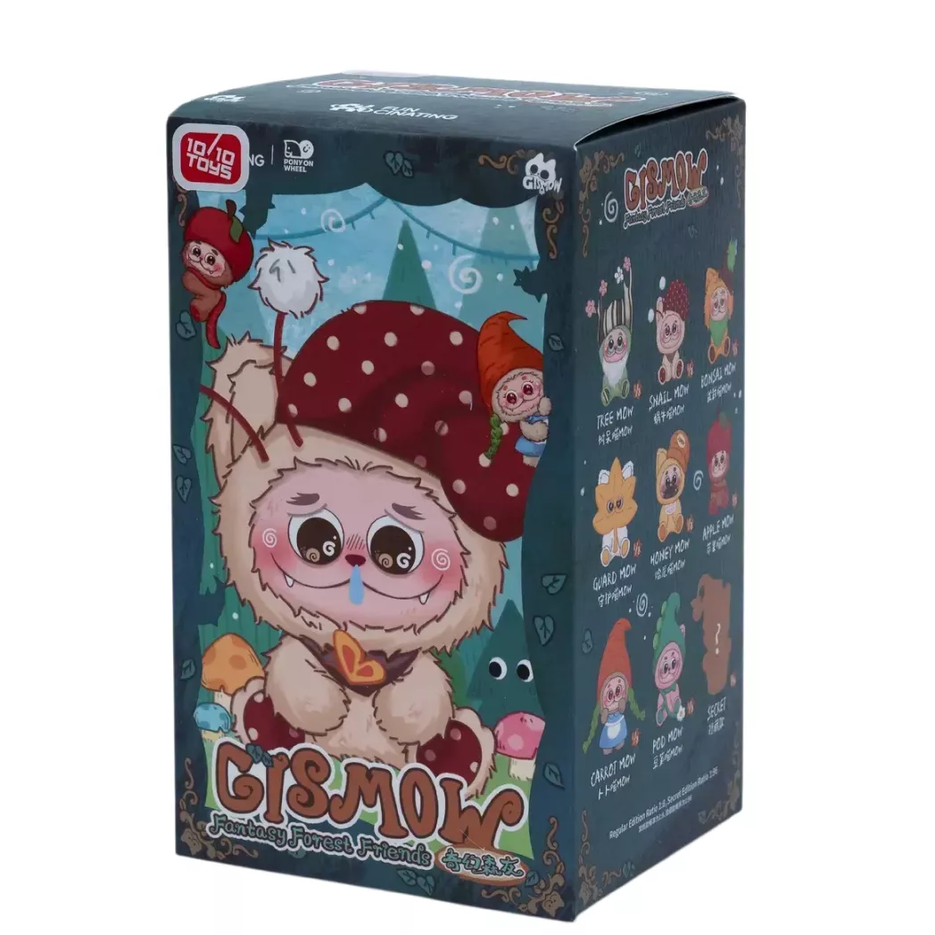 Мягкая игрушка-сюрприз с кольцом 10/10 Toys Gismow Лесовички-хранители тайн 1 шт. (GI-250018)