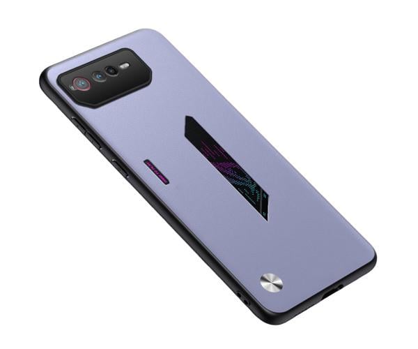 Шкіряний чохол - накладка CODE Tactile Experience для Asus ROG Phone 6 / 6 Pro Лаванда