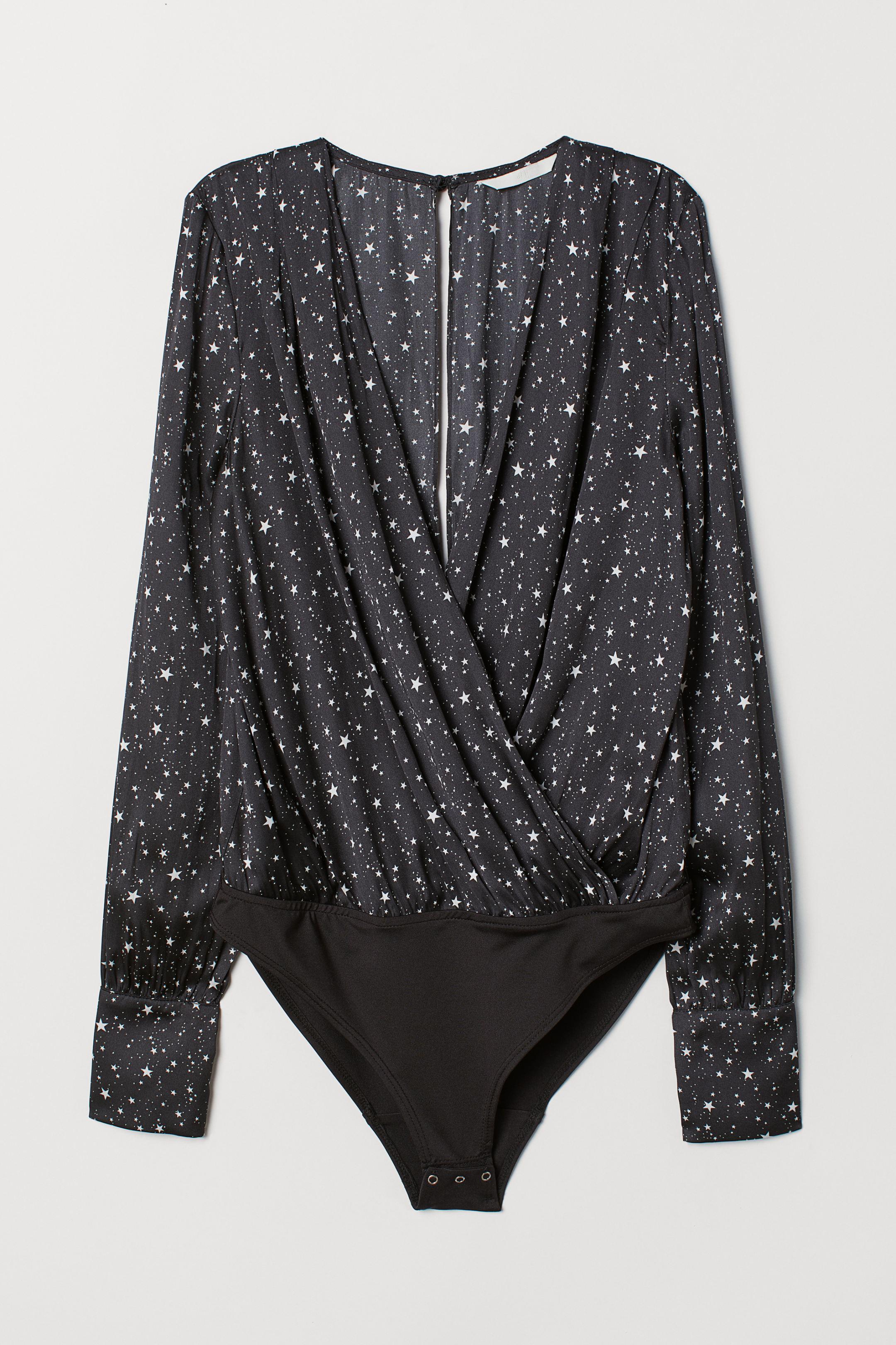 Блуза-боді 34 Чорний (6886419RP3)