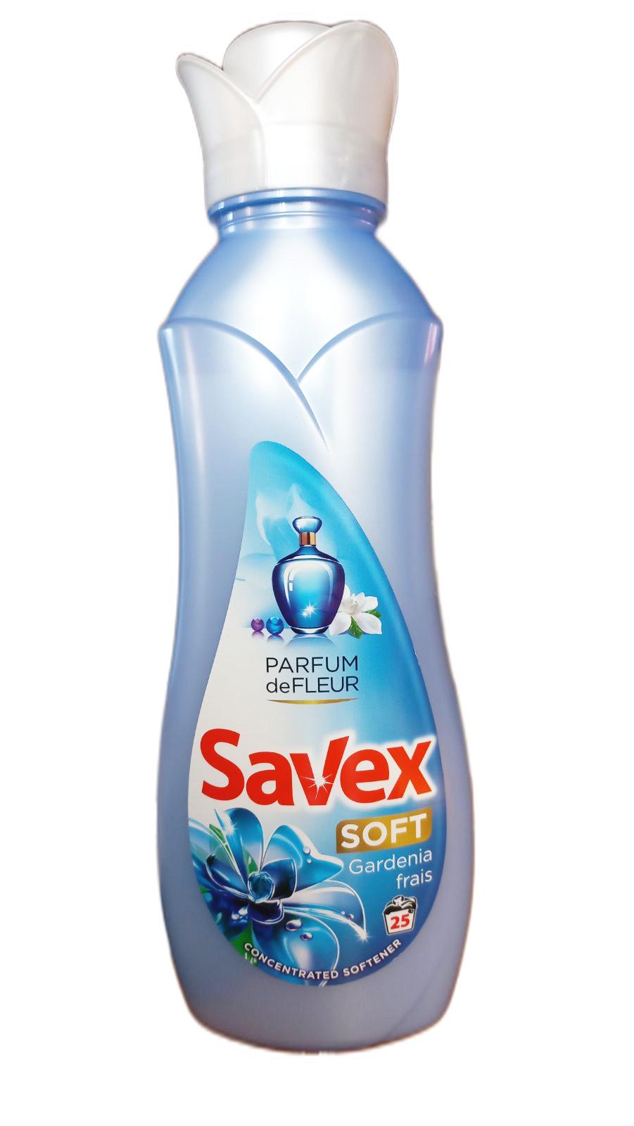 Кондиционер-ополаскиватель Savex Soft Gardenia Frais 900 мл (121431)