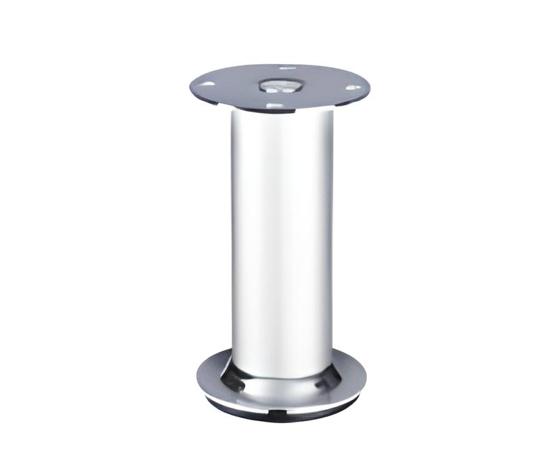 Опора мебельная 100 мм Матовый хром (10778644)