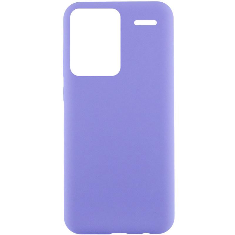 Противоударный чехол Silicone Cover Lakshmi (AAA) для Xiaomi Redmi Note 13 Pro+ Сиреневый / Dasheen