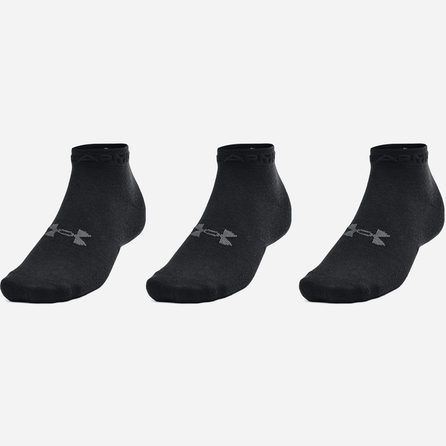 Носки Under Armour Under Armour Essential Low Cut 3pk 3 пары М Черный (1365745-001 М)