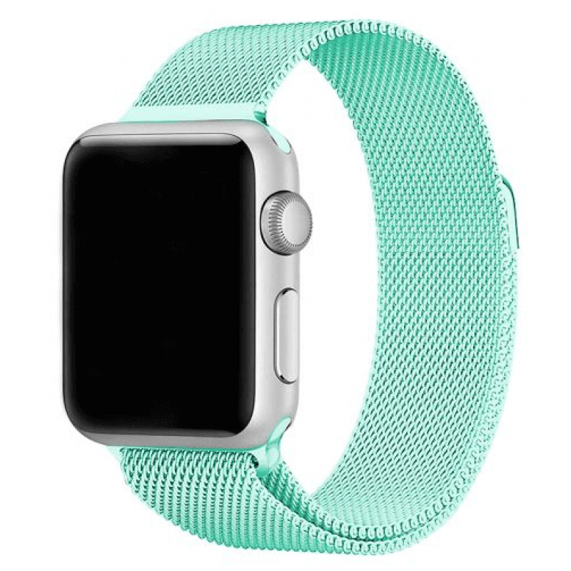 Ремінець Elite Milanese Loop Міланська петля для Apple Watch 38/40/41 мм S/M Tiffany - фото 1