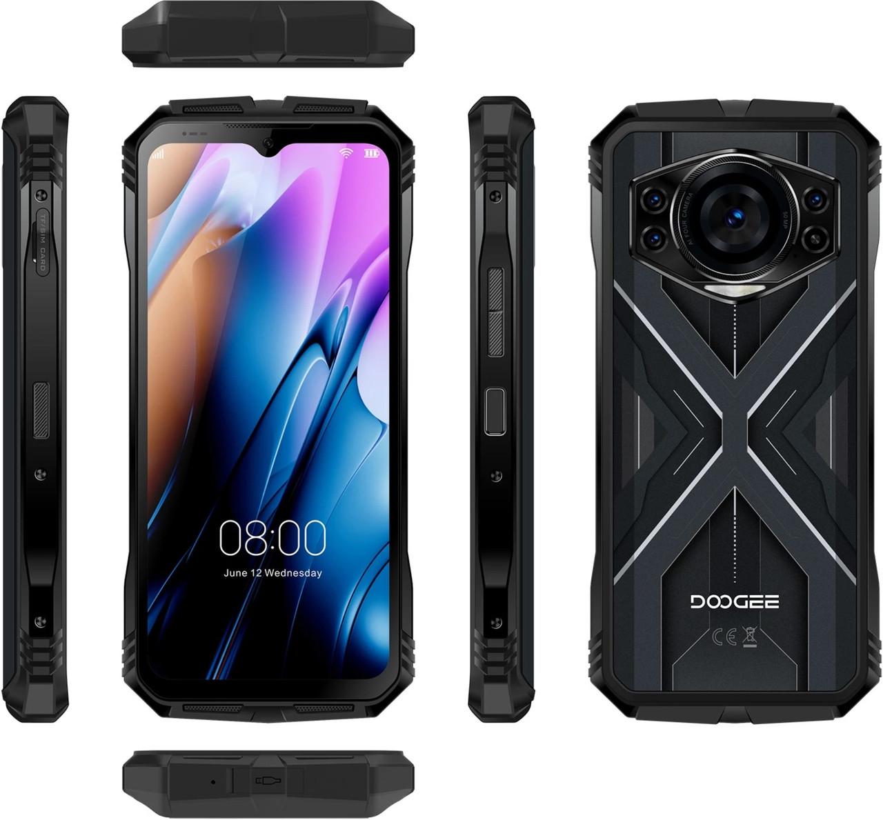 Смартфон Doogee S CYBER Global Version 8/256GB Black (2306380826) - фото 7