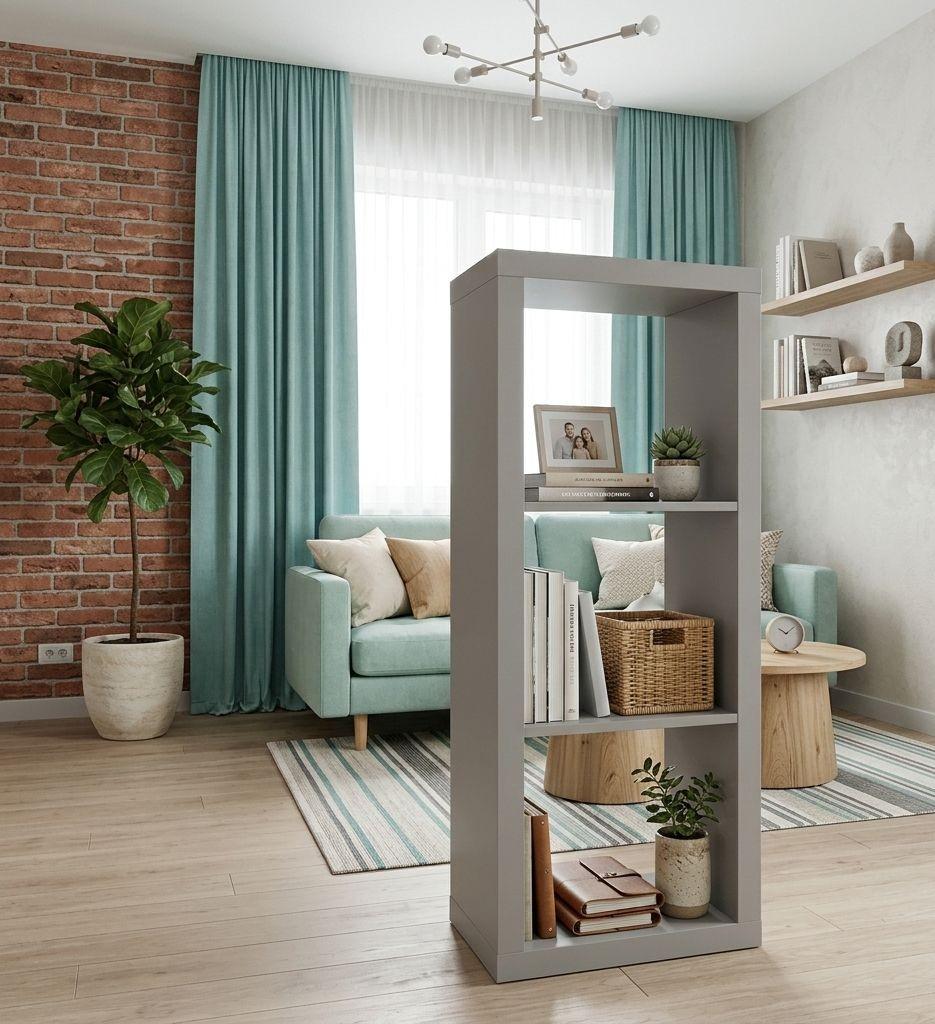 Тумба у вітальню Inteo Мікс 1х3 50 мм 1146х438х290 мм Платиновий сірий (33232959)