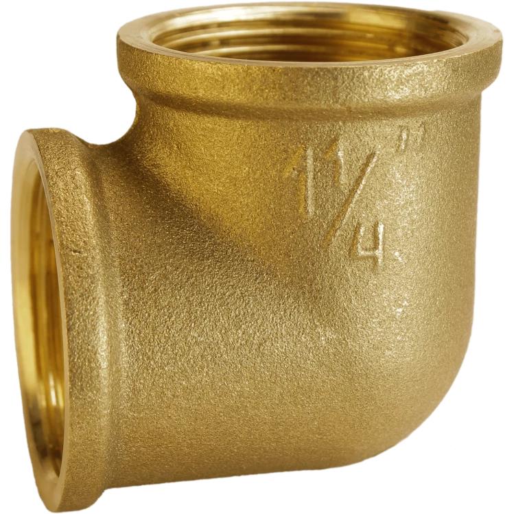 Коліно VA А0134А латунь 1 1/4х1 1/4" (000011573) Коліно VA А0134А латунь 1 1/4х1 1/4" (000011573)