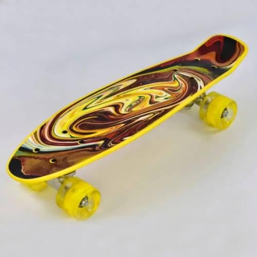 Пенниборд P 13609 Best Board колеса с подсветкой доска 55 см