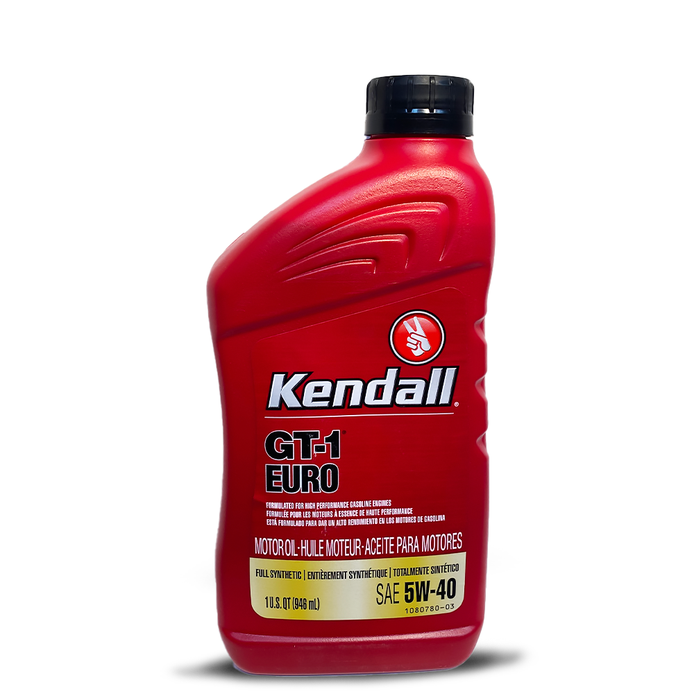 Масло моторное Kendall GT-1 EURO Premium Full Synthetic Motor Oil 5W-40 0,946 л