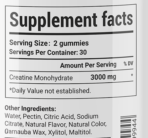 Креатин моногидрат Bel Tono 60 жев. таб. 3000 мг - фото 3 Креатин моногидрат Bel Tono 60 жев. таб. 3000 мг - фото 3