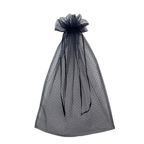Подарочный мешочек с блестками Seta Decor (7-475BLK)