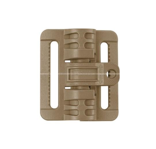 Пряжка Fast Drop быстрого сброса двухсторонняя плечевая 55 мм ART Койот (ART-22220K55)