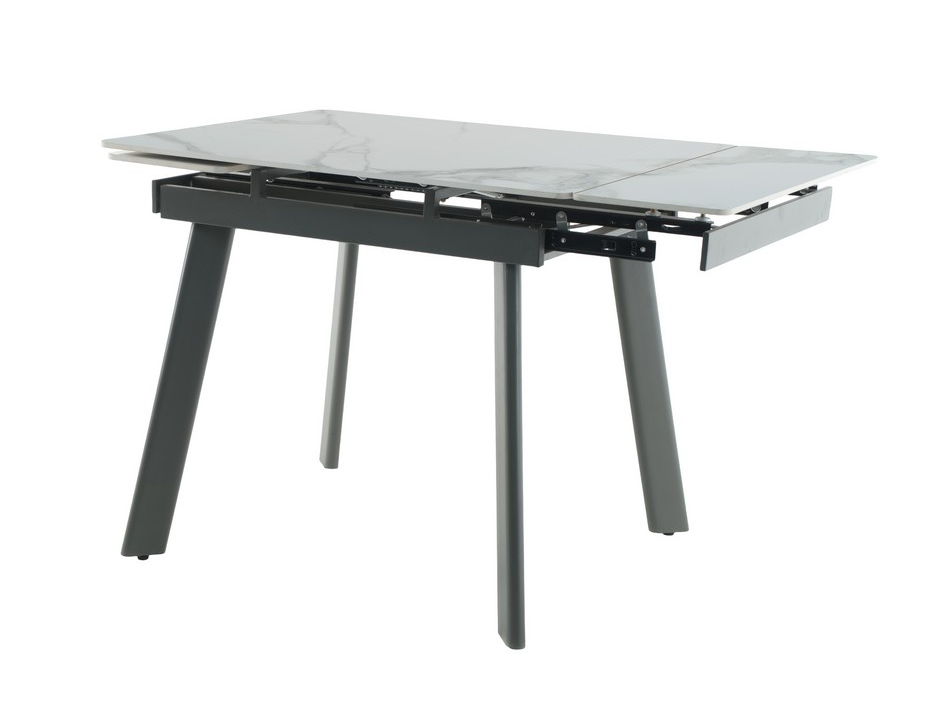 Стіл обідній розсувний Ветро 900-1400x750x750 мм Каса вайт/Сірий (TМ-80) - фото 3 Стіл обідній розсувний Ветро 900-1400x750x750 мм Каса вайт/Сірий (TМ-80) - фото 3