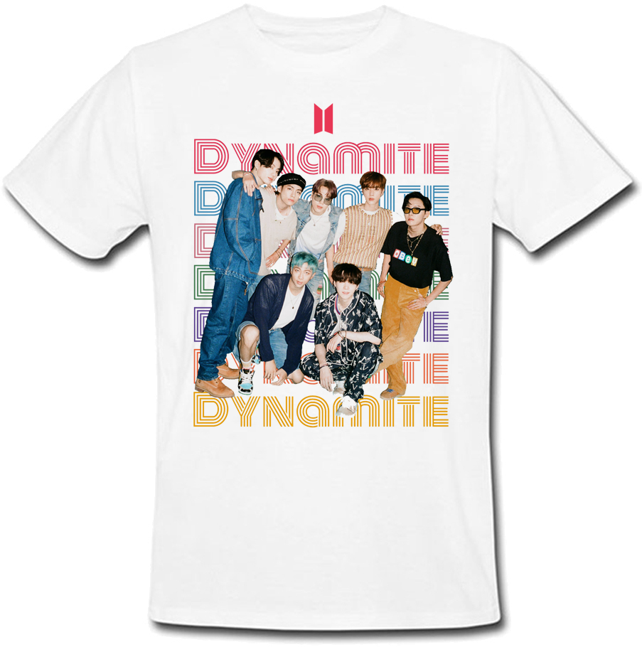 ᐉ Футболка BTS Bangtan Boys Beyond The Scene Dynamite Members XL Белый ...