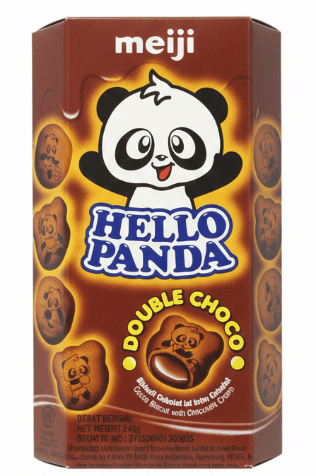 Печенье шоколадное Meiji Hello Panda Double Choco 42 г (2845752824)