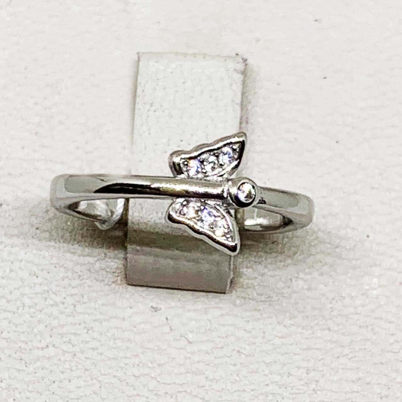 Кольцо серебряное с кубическим цирконием р. 16,5 2,28 г (1717091855)