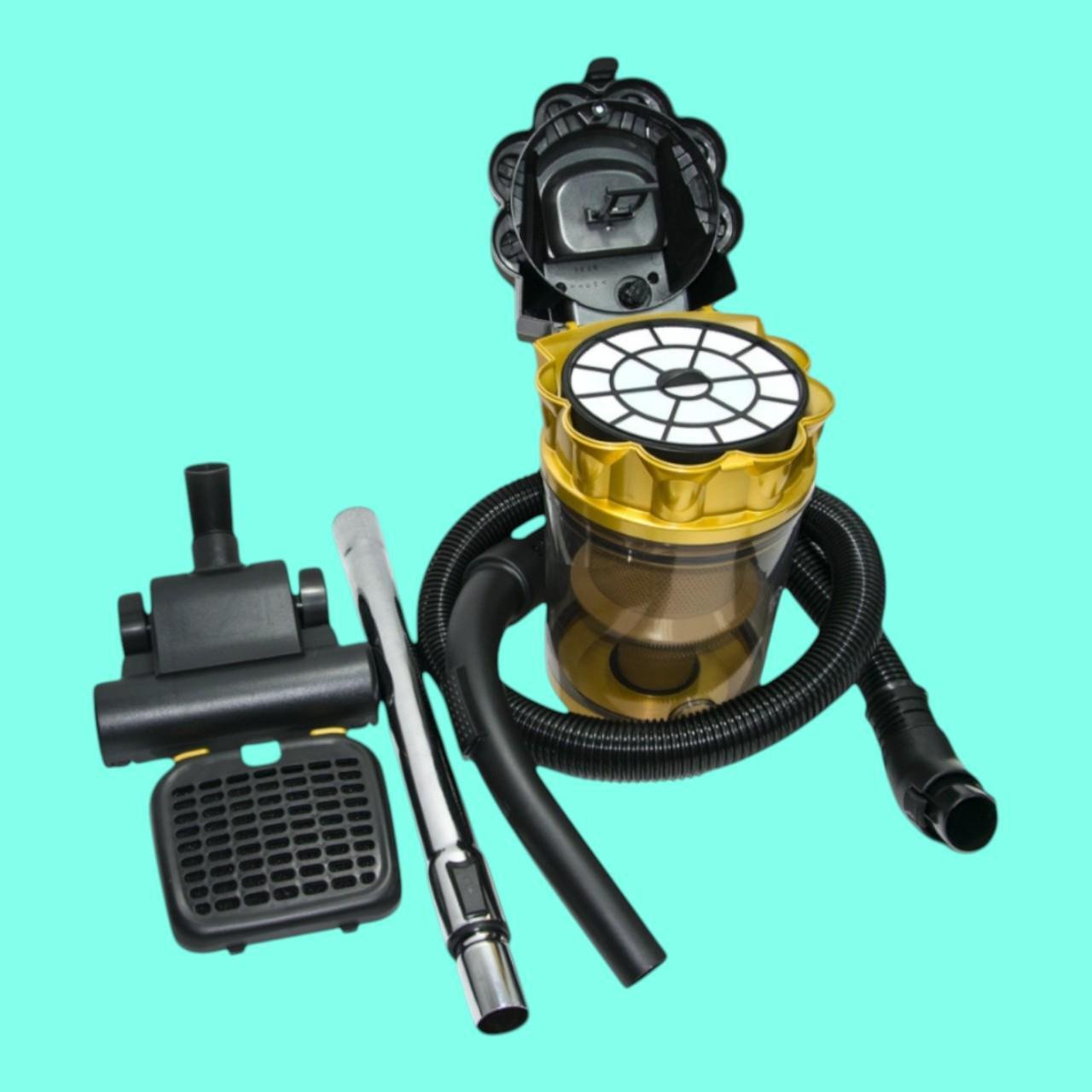 Пилосос колбовий Domotec MS-4408 з турбощіткою та системою автозмотування шнура 3600 Вт 4 л (є103) - фото 9