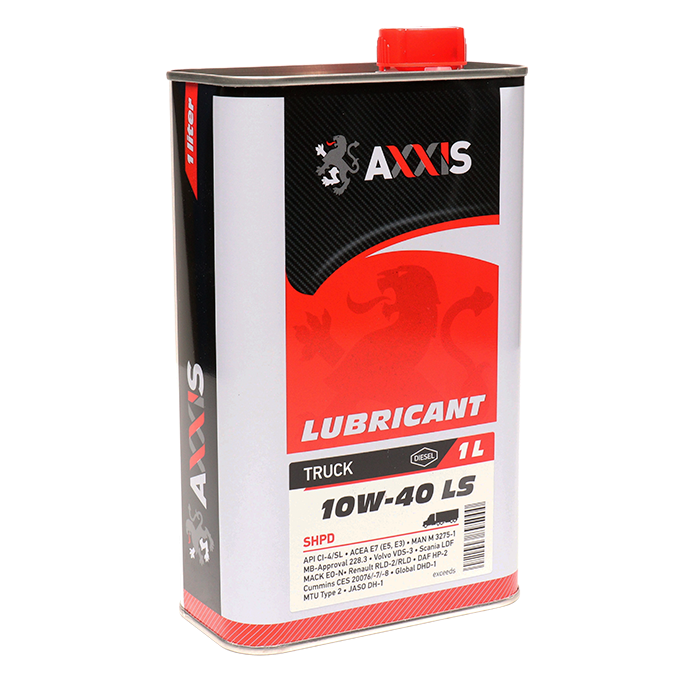 Масло моторное Axxis Truck 10W-40 LS SHPD канистра 1 л (48021043895) Масло моторное Axxis Truck 10W-40 LS SHPD канистра 1 л (48021043895)