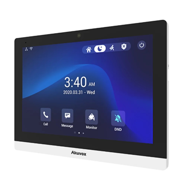 Відеодомофон IP з Wi-Fi 10" Akuvox C319A з вбудованою камерою (236377) - фото 3 Відеодомофон IP з Wi-Fi 10" Akuvox C319A з вбудованою камерою (236377) - фото 3