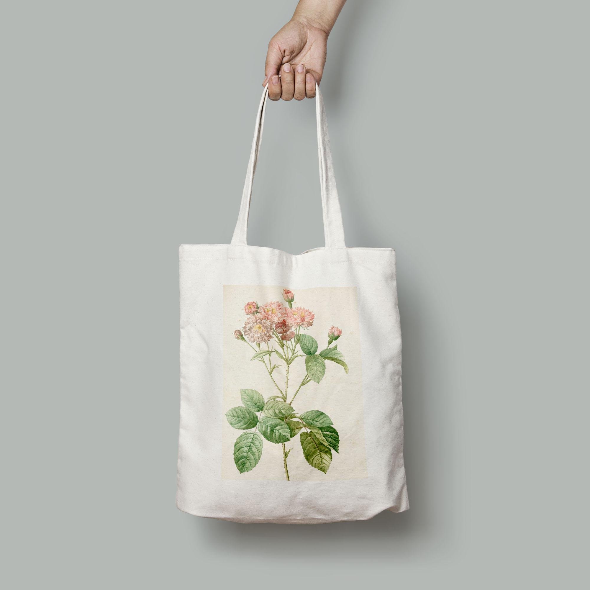 Эко-сумка Винтажные акварельные летние цветы шопер (Flowers1922006_Bag)