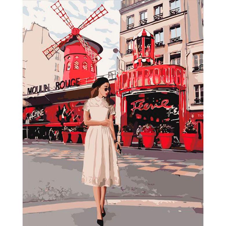 Картина по номерам Идейка КН4657 Moulin Rouge 40х50 см (L053403)